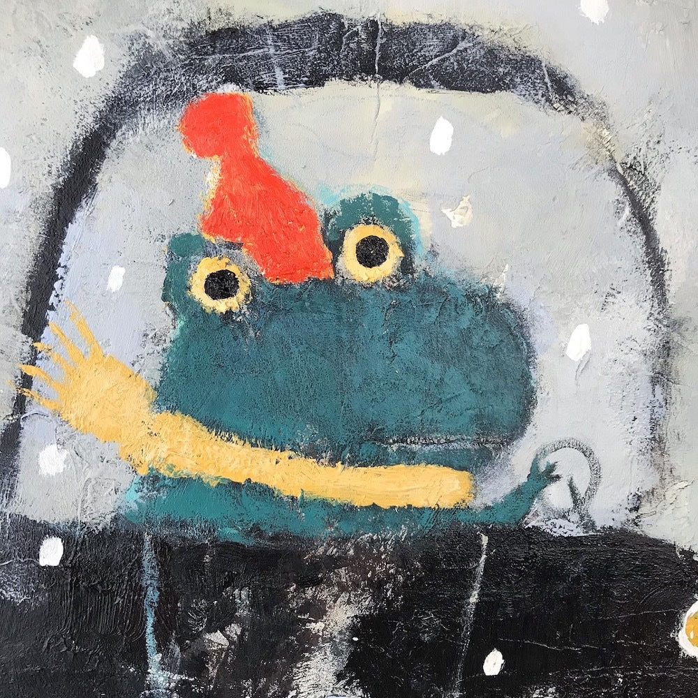 Frog in the Car – Original