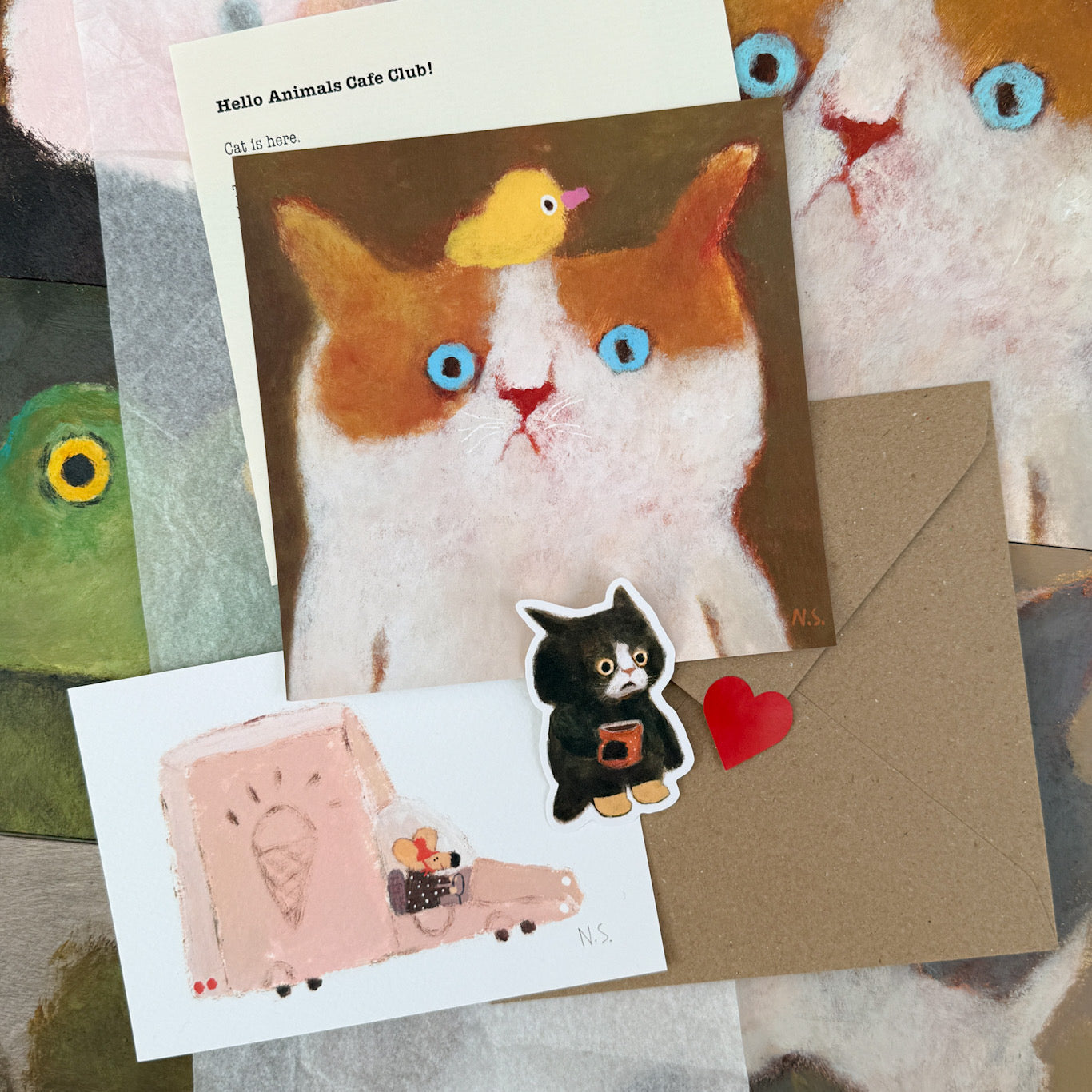 Animals.Cafe Mail Club