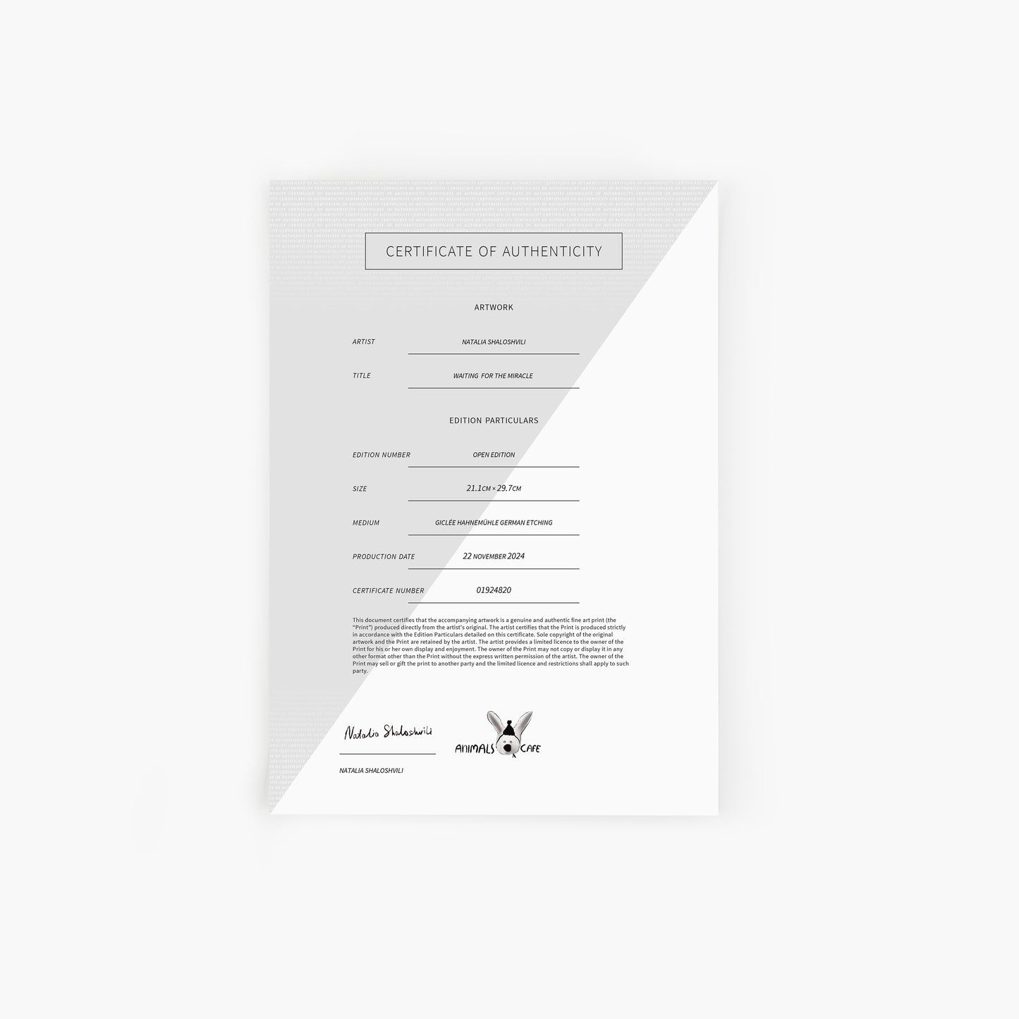 Waiting For the Miracle